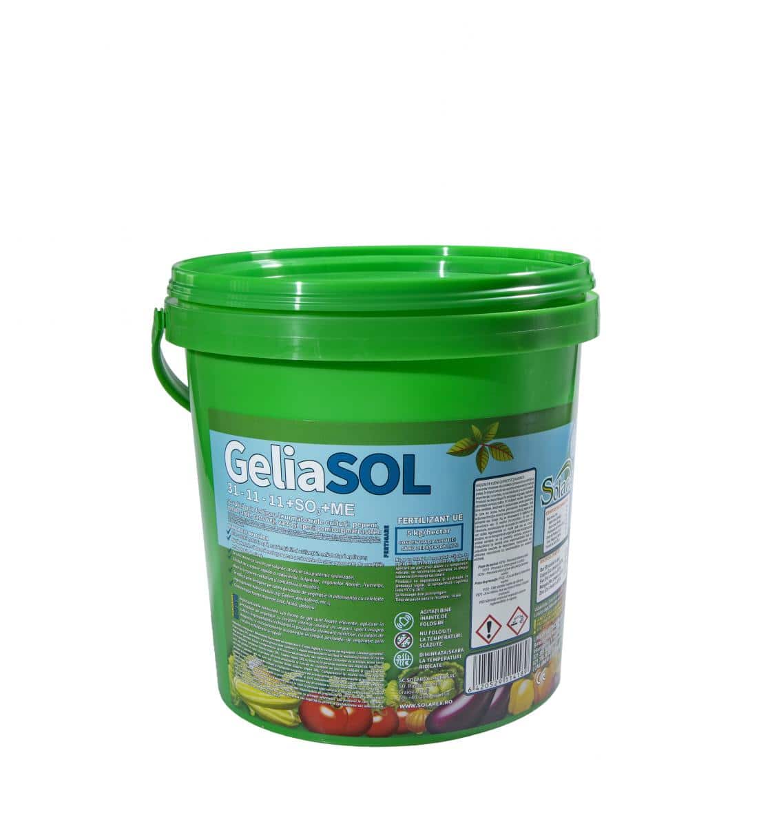 Geliasol 31-11-11+ME – 12kg, Concentrat GEL, Calitate Superioara