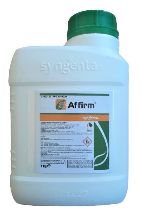 Insecticid AFFIRM - 1 kg, Syngenta, Contact, Vita de vie, Mar, Tomate, Varza, Ardei