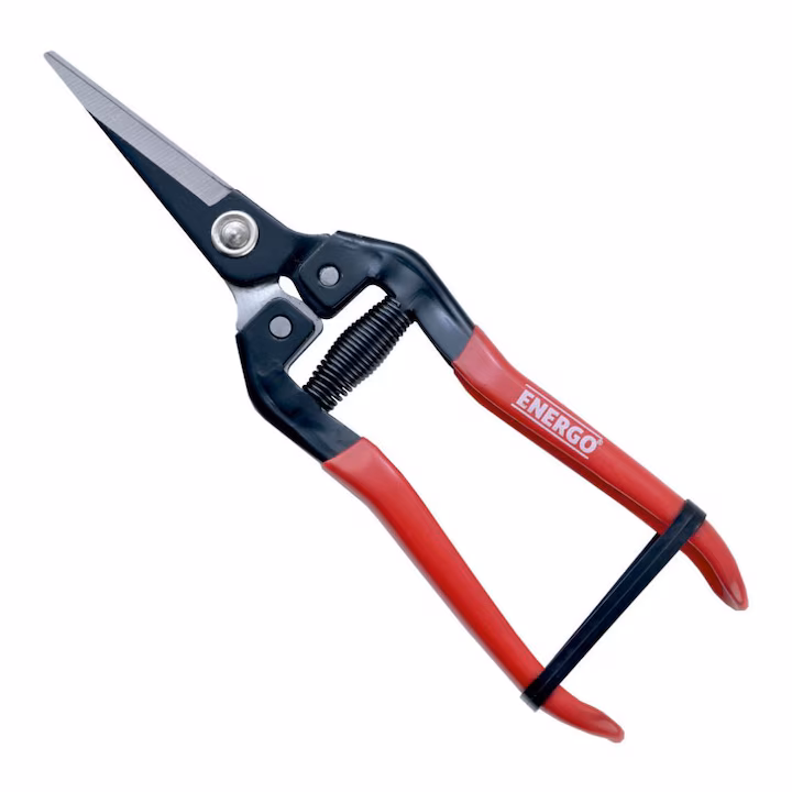Foarfeca pentru legume, otel, rosu
