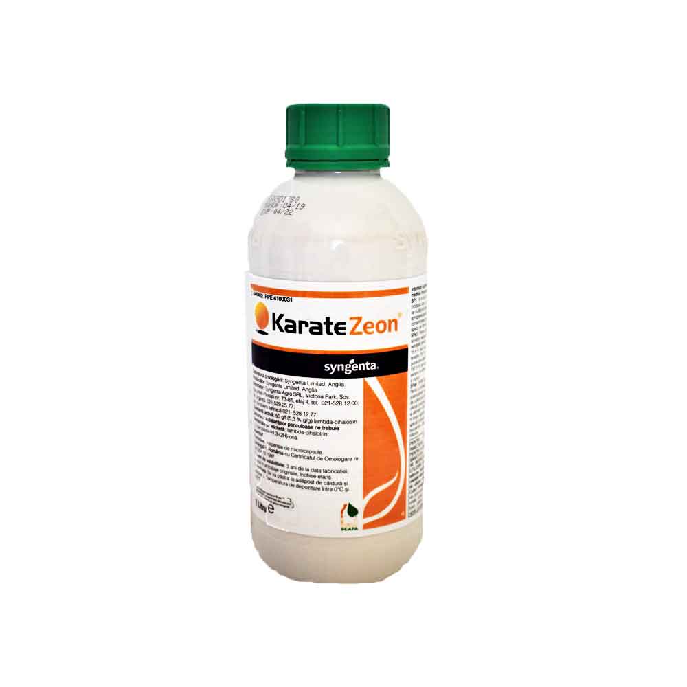 Insecticid Karate Zeon - 1 Litru, Syngenta, Contact, Lambda Cihalotrin