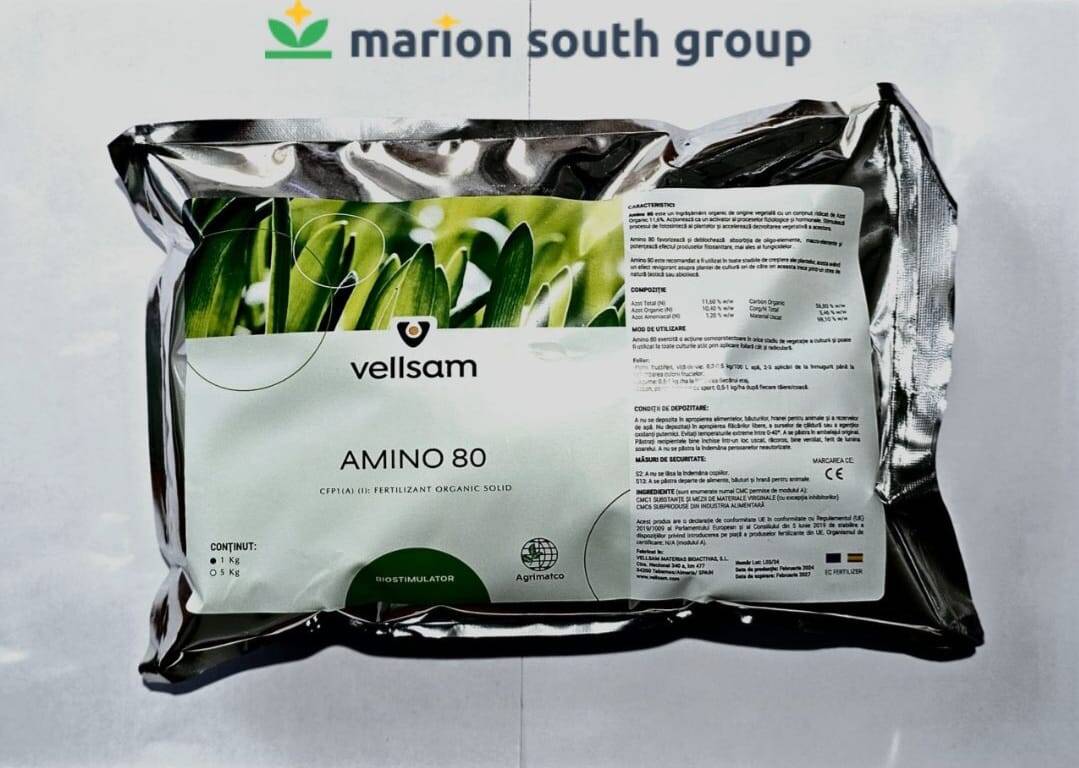 Biostimulator Amino 80, 1 kg, Aminoacizi Liberi
