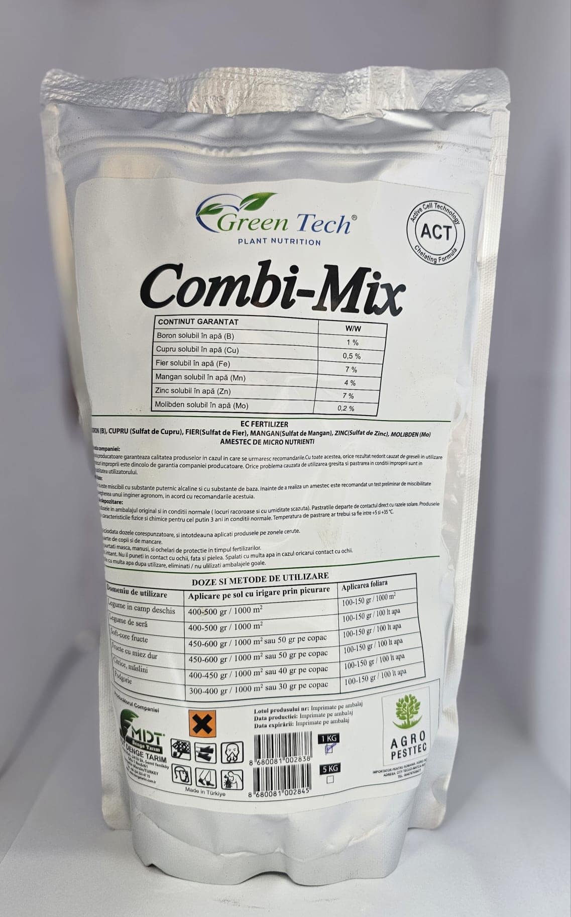 Ingrasamant GREEN TECH COMBI MIX, 1 kg