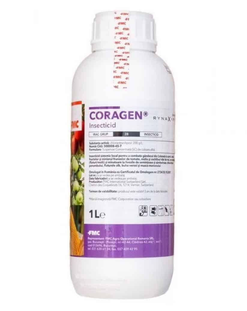 Insecticid Coragen - 1 Litru, Clorantraniliprol, FMC, Contact