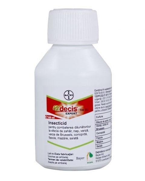 Insecticid DECIS EXPERT 100 EC - 100 ml, Bayer, Contact