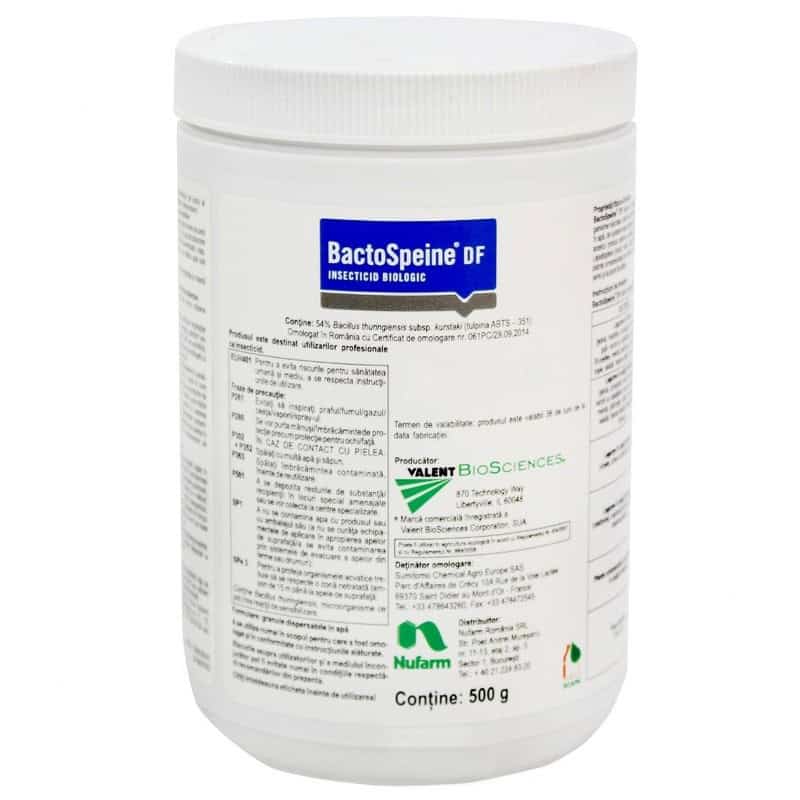 Insecticid BACTOSPEINE DF biologic - 500 g, Nufarm, Contact