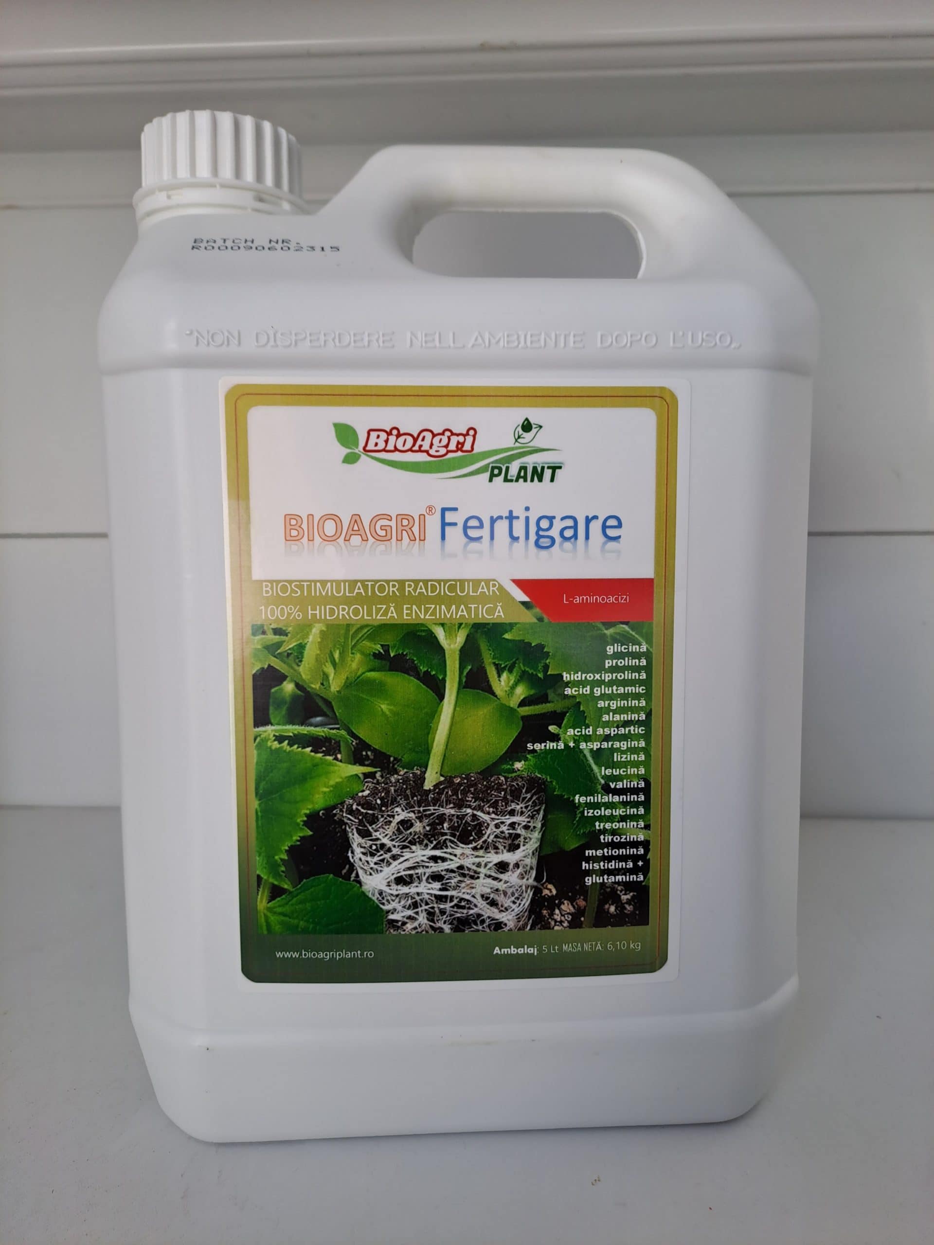 Biostimulator radicular pe baza de aminoacizi Fertigare 5L