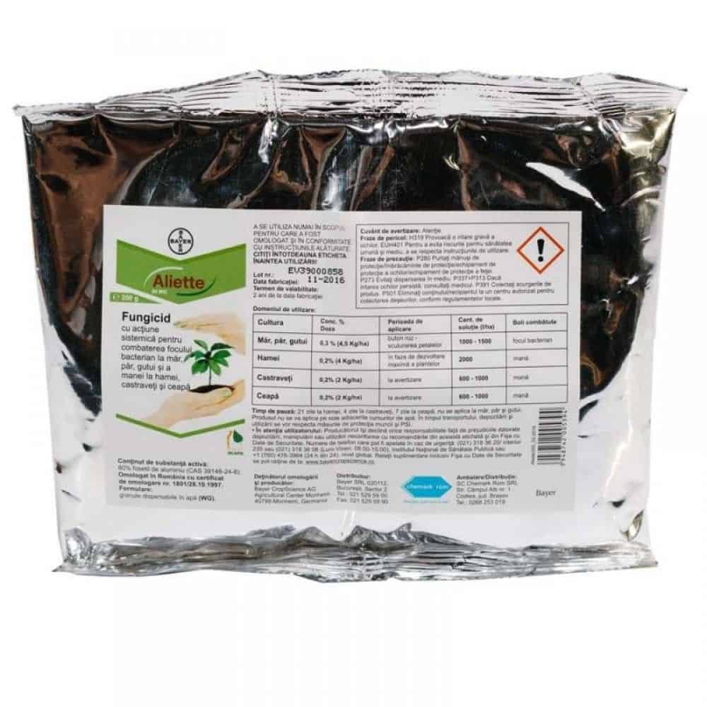 Fungicid Aliette 80 WG - 200g, Bayer, Sistemic