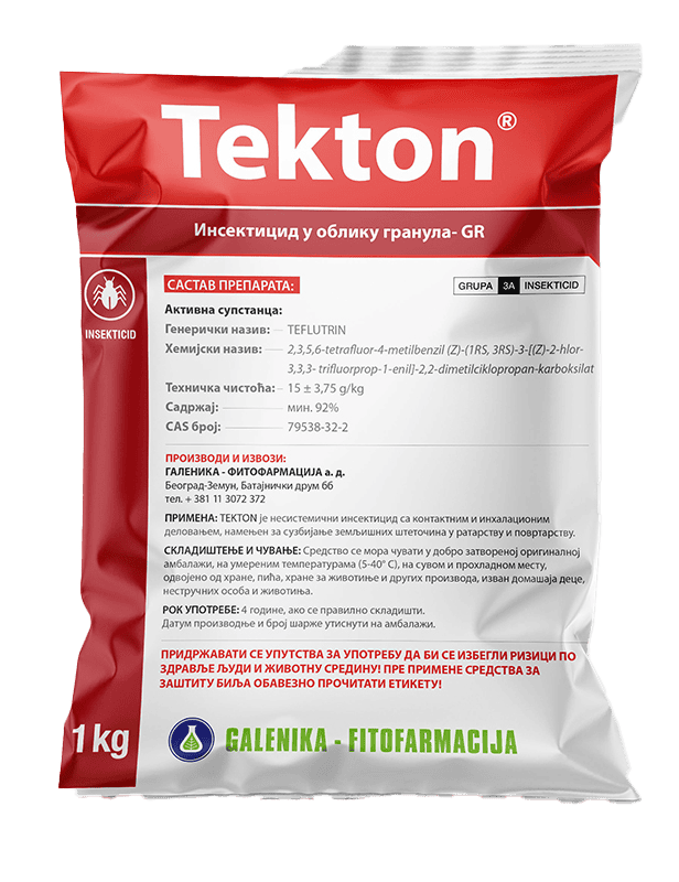 Insecticid TEKTON® 1,5 G, Insecticid de sol 1Kg