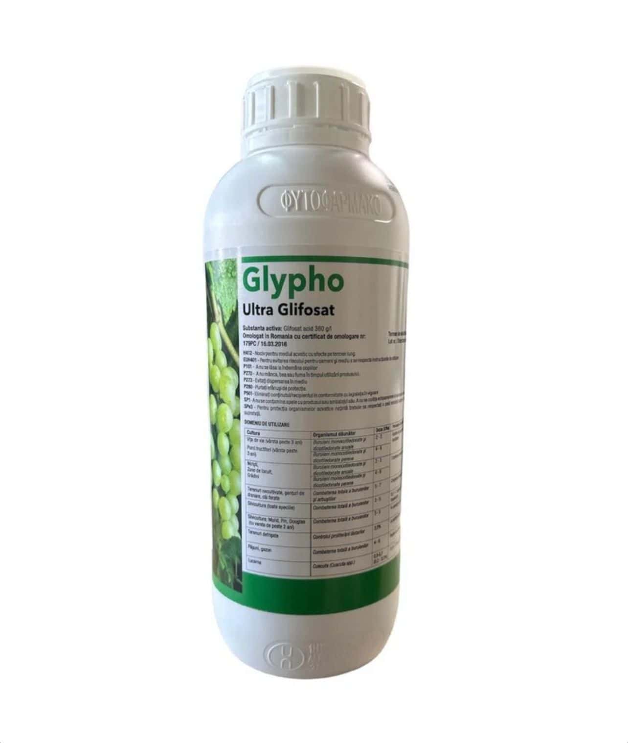 Erbicid Total Glypho 1L – Eficiență Maximă în Combaterea Buruienilor