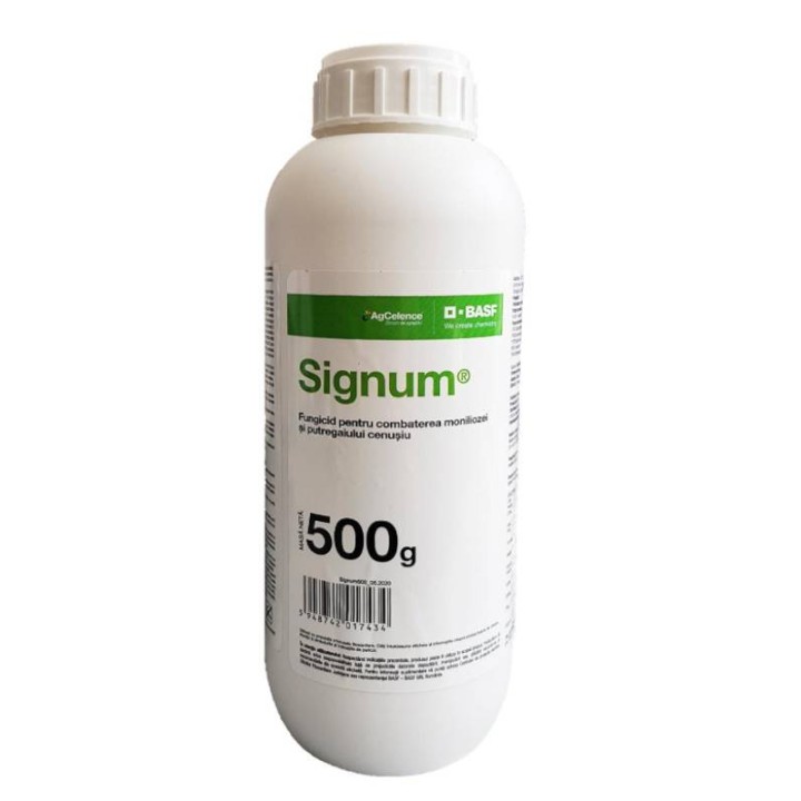 Fungicid SIGNUM (500 g) – Specialistul BASF în combaterea putregaiului cenușiu și a moniliozei