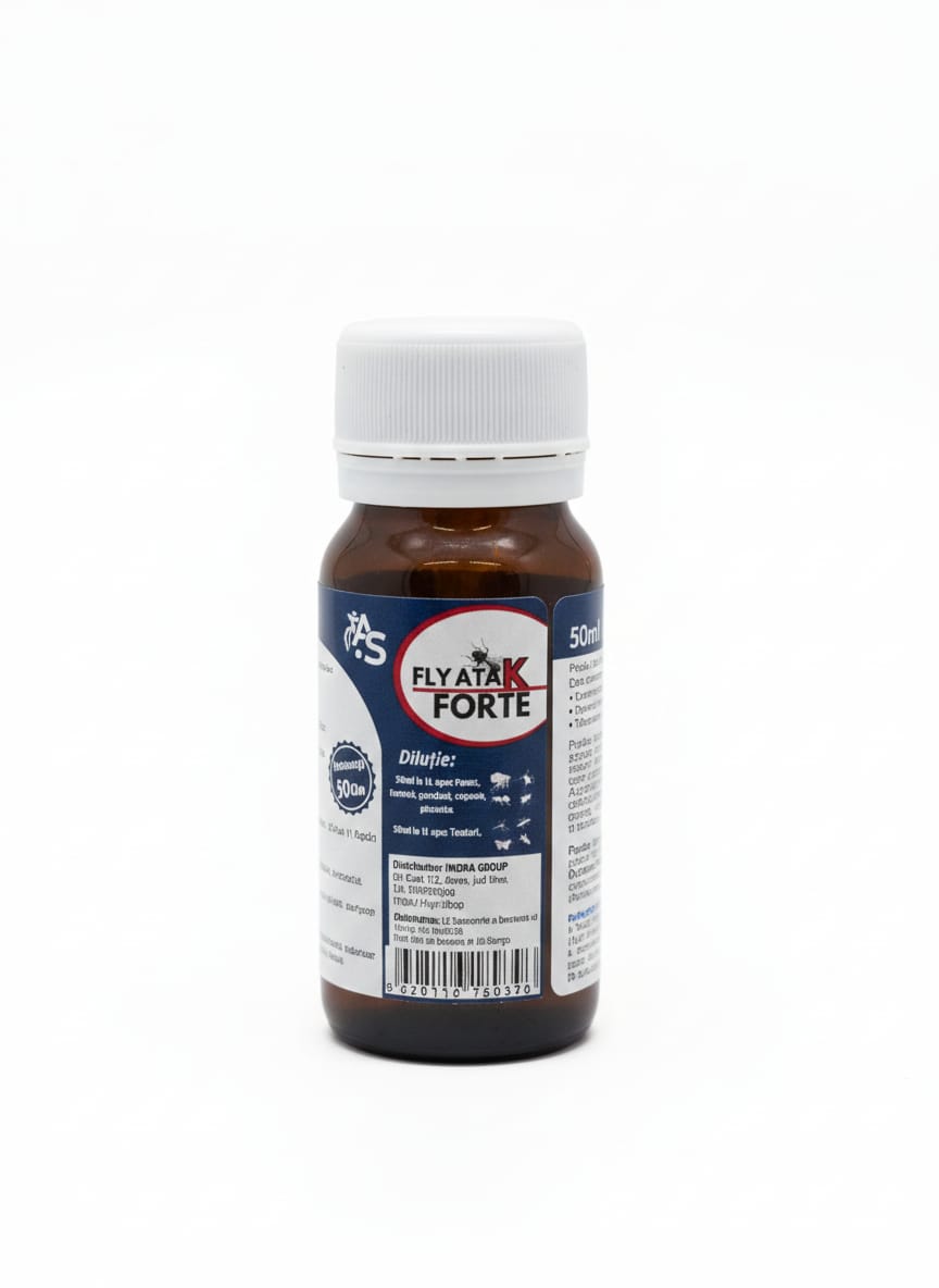 FLY ATAK FORTE (50ml) – Soluția Profesională pentru Eliminarea Insectelor Zburătoare