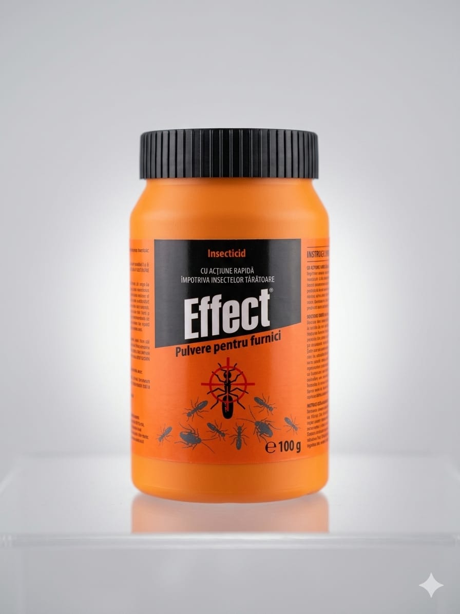 Praf pentru Furnici Neoperamin Effect 100g - Insecticid Pulbere Eficient pentru Interior și Exterior