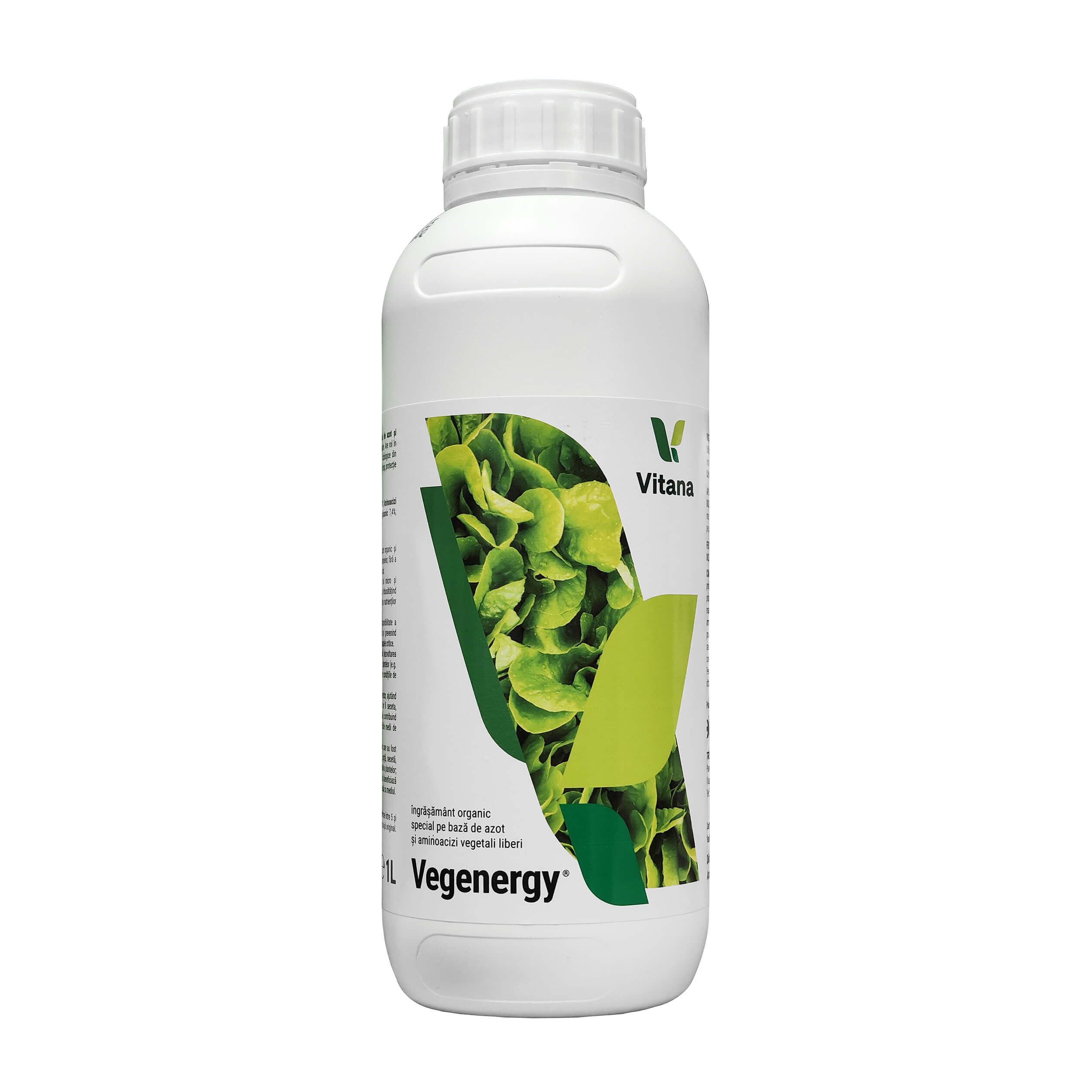 Biostimulator Vegenergy 1 L – Îngrășământ Organic Foliar pe Bază de Aminoacizi Vegetali pentru Stimularea Creșterii și Combaterea Stresului