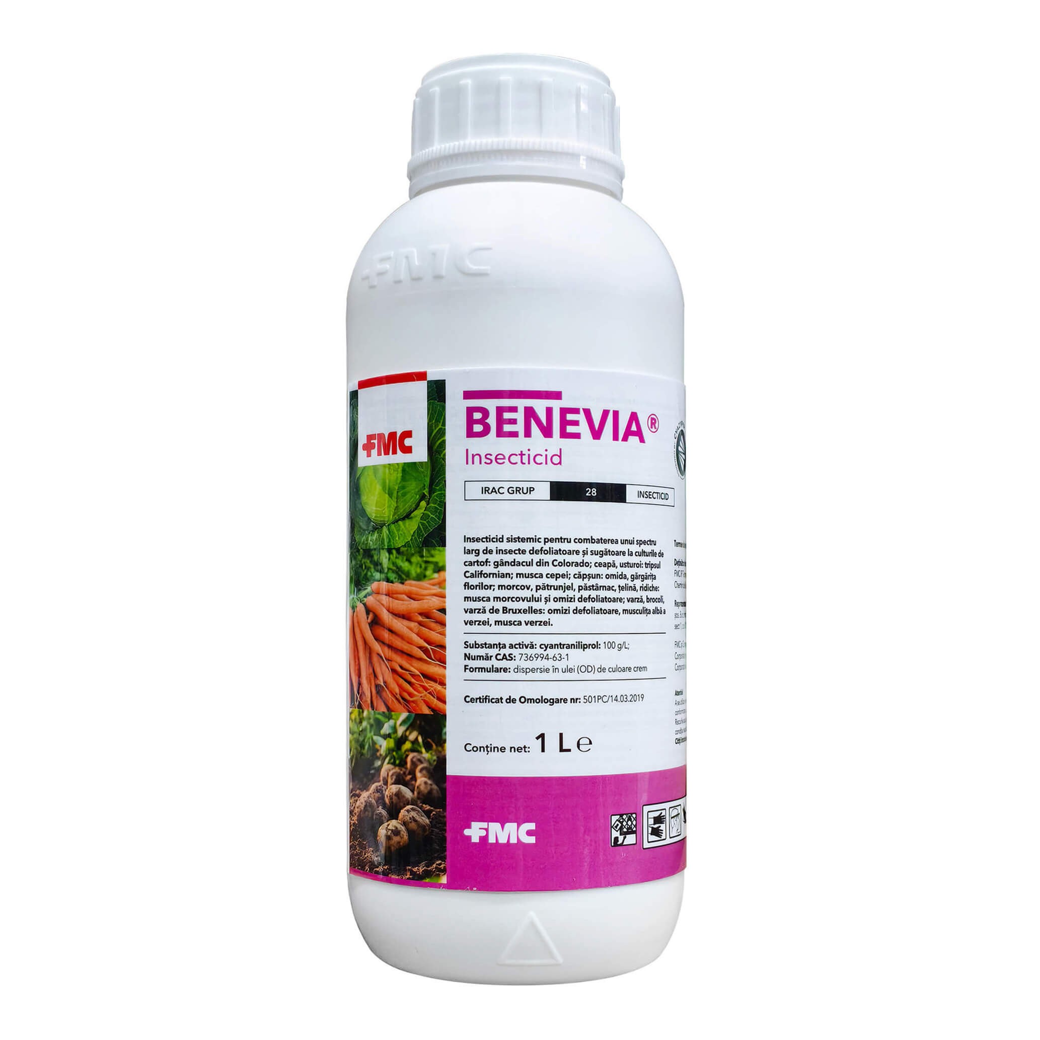 Insecticid BENEVIA – Soluție Sistemică și Translaminară pentru Combaterea Musculiței Albe, Tripsului și Tuta Absoluta în Legumicultură