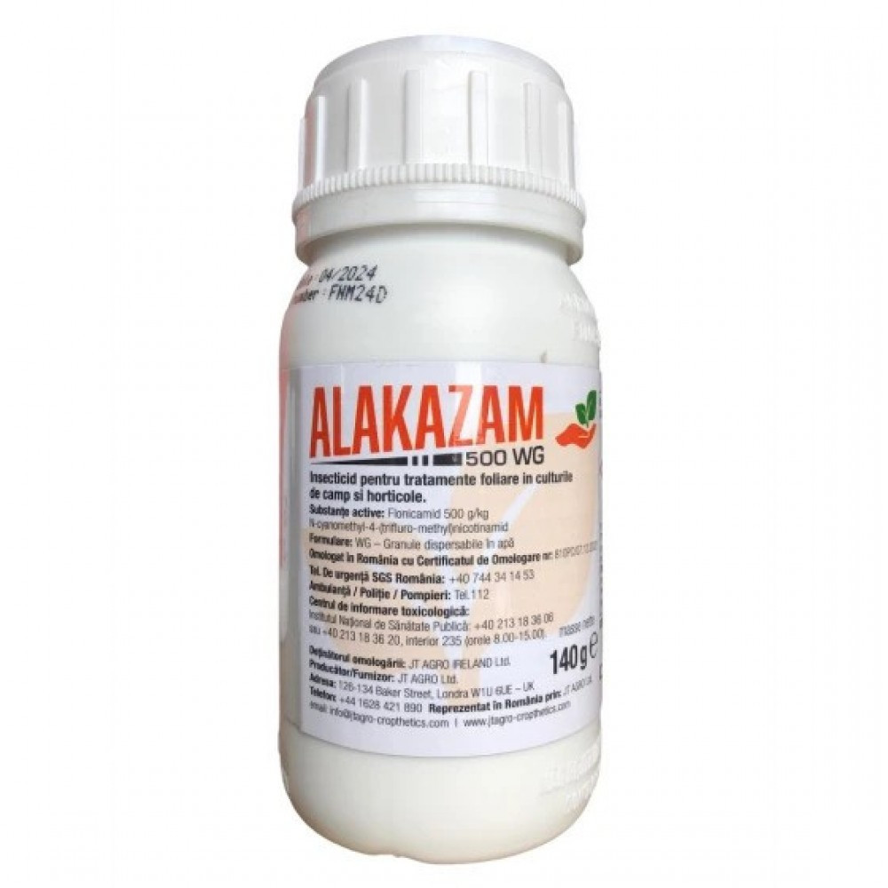 Insecticid Alakazam 500 WG 140 g – Insecticid Systemic pentru Combaterea Afidelor și Musculiței Albe la Legume și Pomi