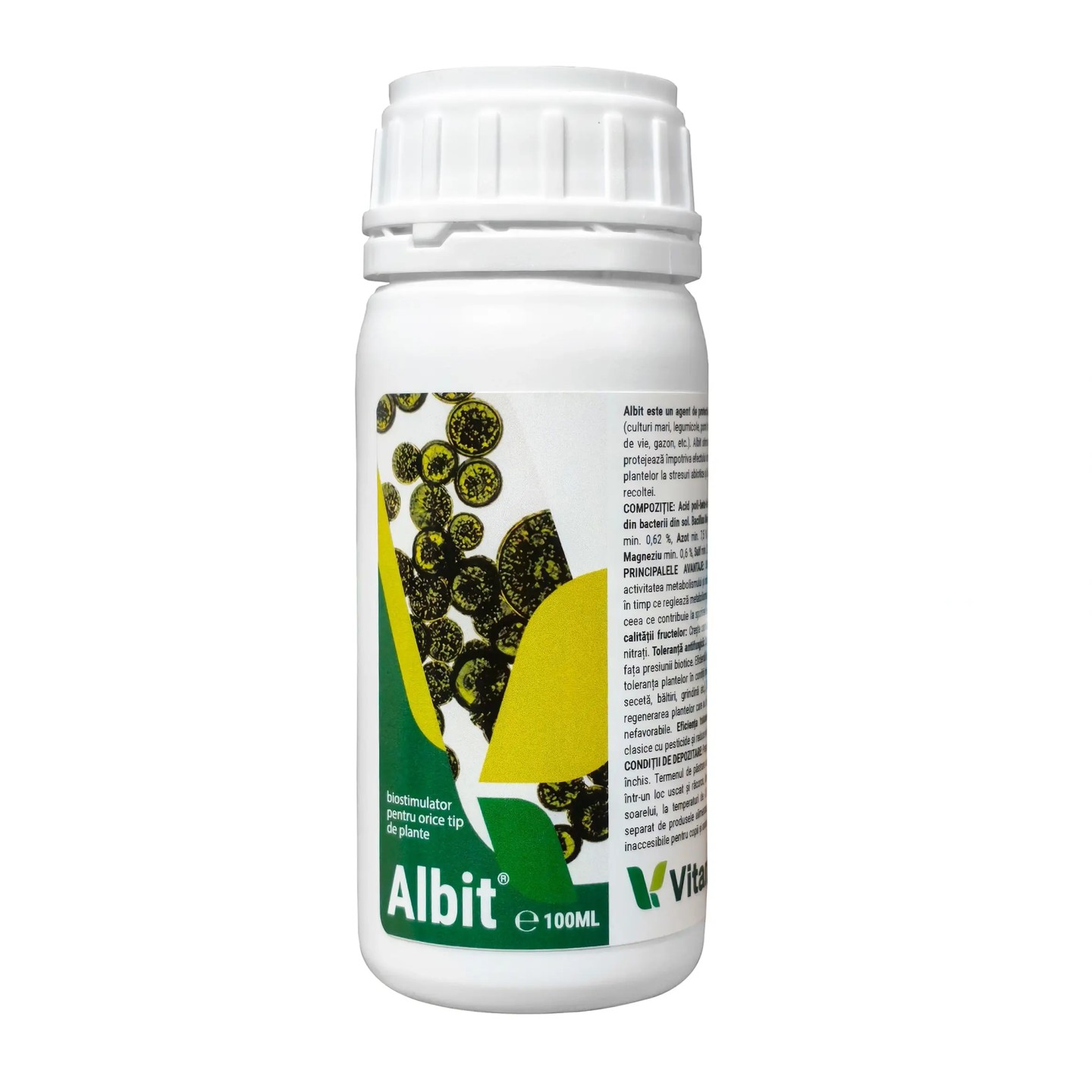 Biostimulator ALBIT 100 ml – Regulator de Creștere, Antistres și Imunostimulator Universal pentru Plante