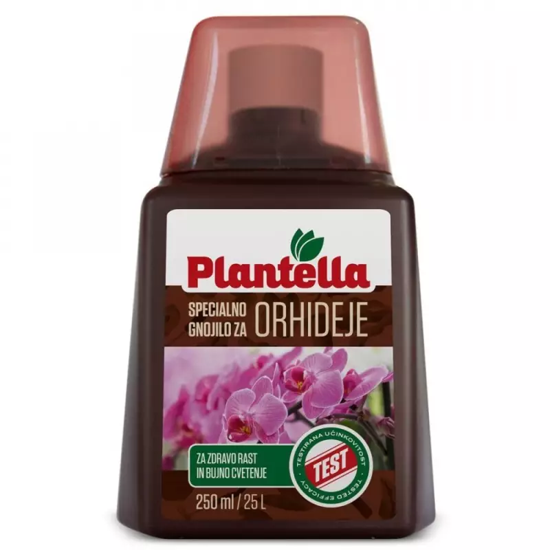 Îngrășământ Lichid pentru Orhidee Plantella 250 ml – Pentru Înflorire Bogată și Frunze Sănătoase